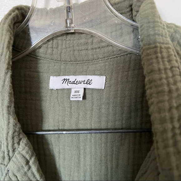 Madewell Lightspun Belted Safari Romper - Picture 4 of 6